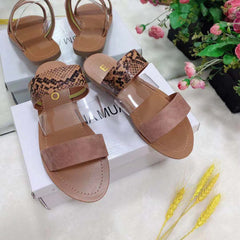 Chic Euro-American Flat Slippers