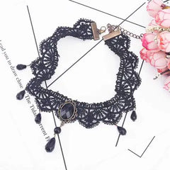 Lace Hollow-Out Choker Necklace
