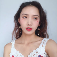 Creative Pumpkin Pearl Earrings for Halloween