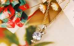 Owl Charm Choker Necklace