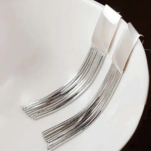 Jazzel Tassel Fringe Earrings