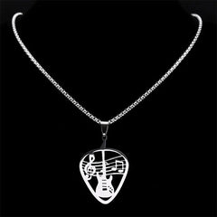 RockStar Guitar Pick Necklace