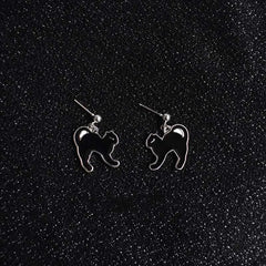 Creative Pumpkin Pearl Earrings for Halloween