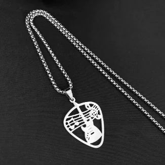 Chic Heart Guitar Pick Pendant