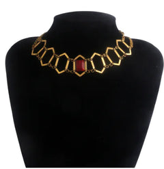 Elegant Ruby Magic Necklace