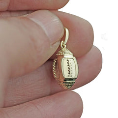Chic Football Charm Necklace
