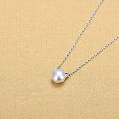 Cat Ear Pearl Choker Necklace