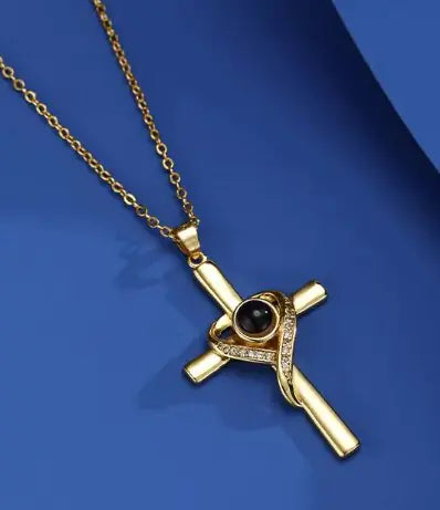 Love Cross Necklace